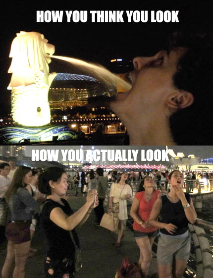 Veni, vidi, vici the Merlion