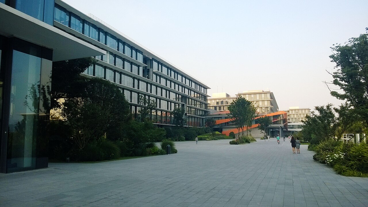 Alibaba's Xixi Park campus in Hangzhou