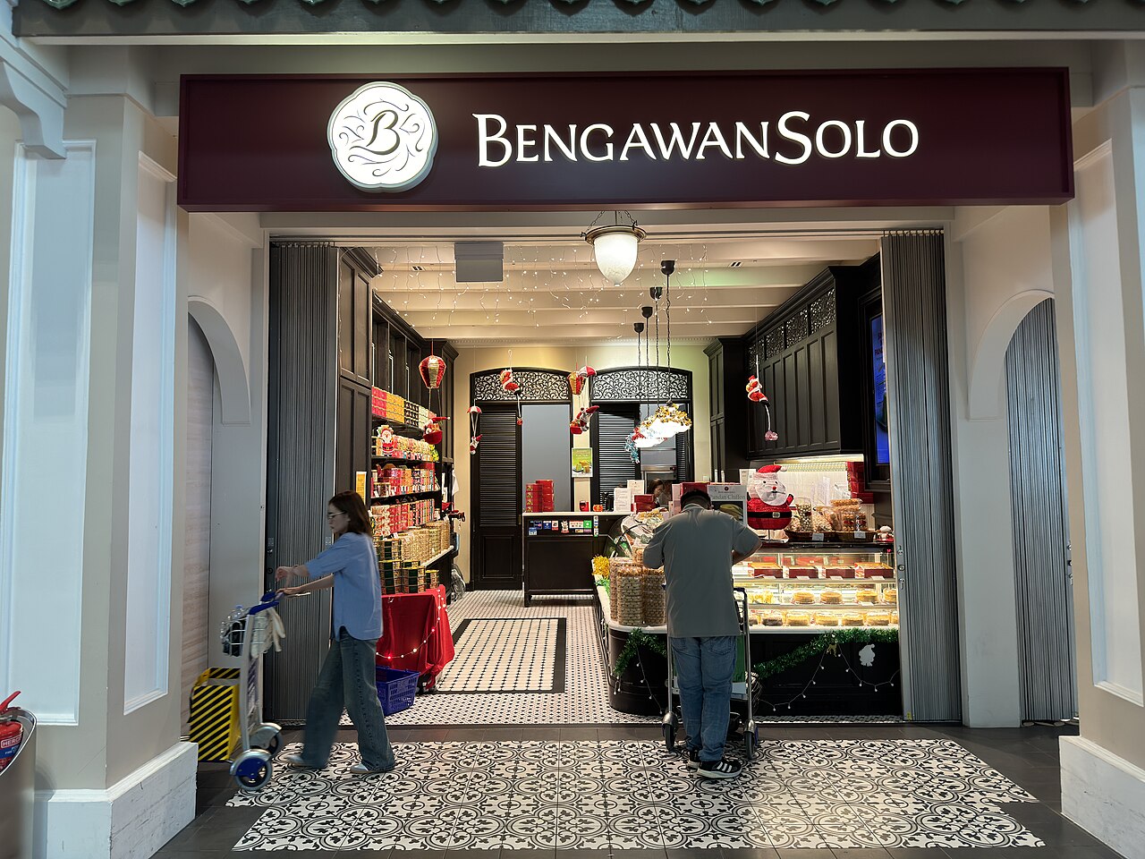 A Bengawan Solo shop at Changi Airport Terminal 4