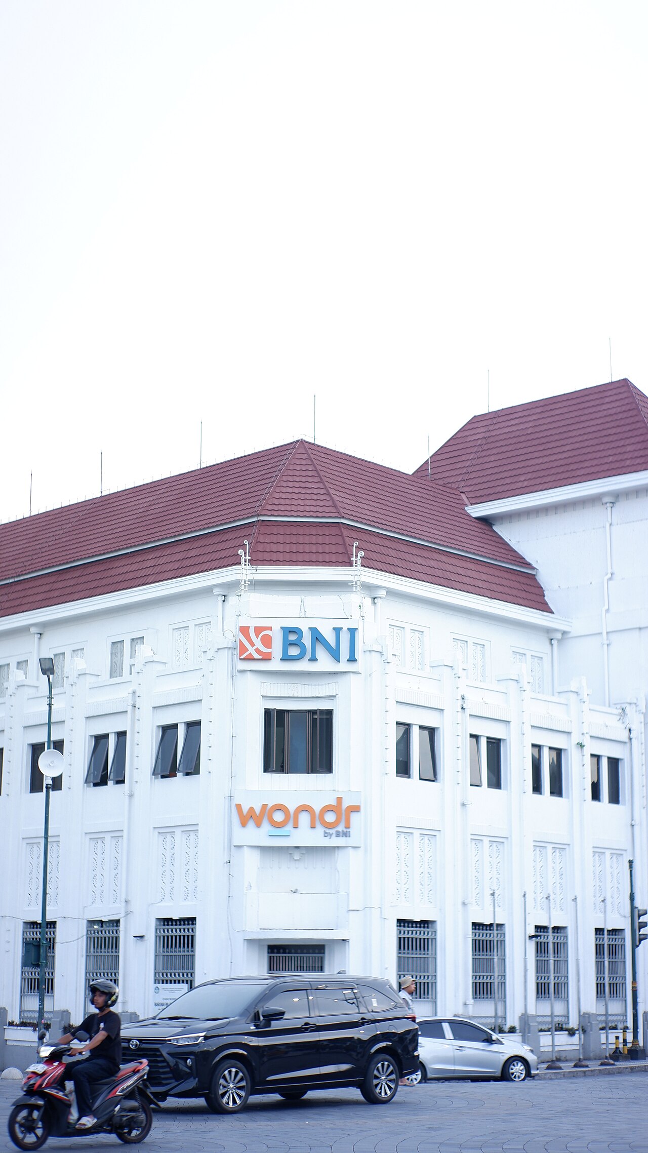 The BNI building in Yogyakarta