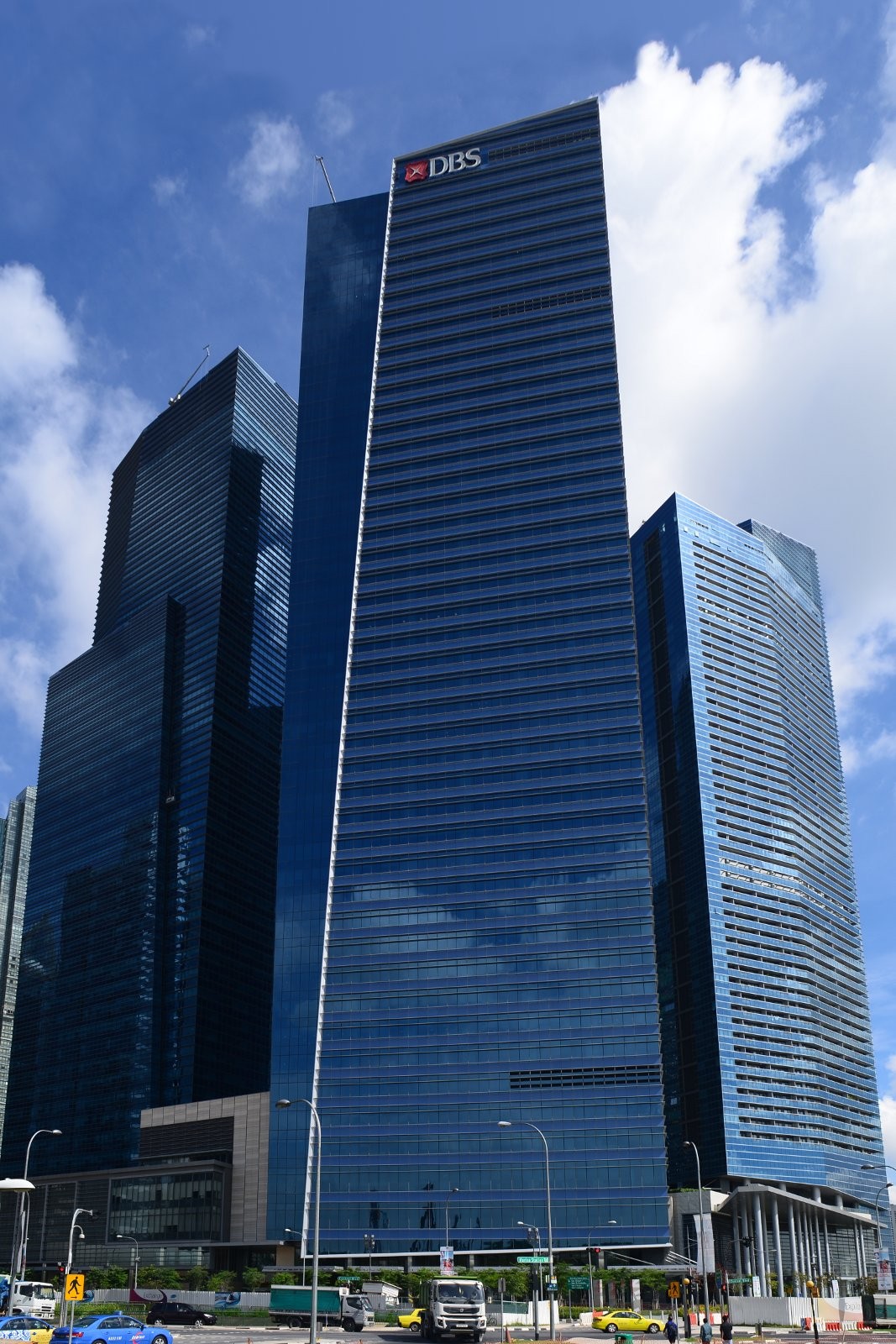 Marina Bay Financial Centre towers in Singapore
