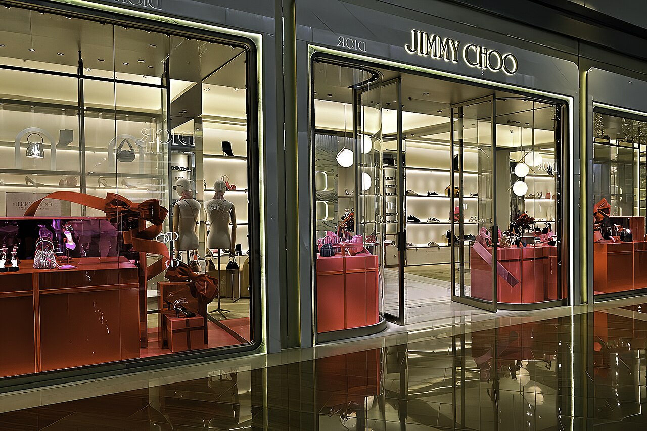 A Jimmy Choo store at Marina Bay Sands, Singapore