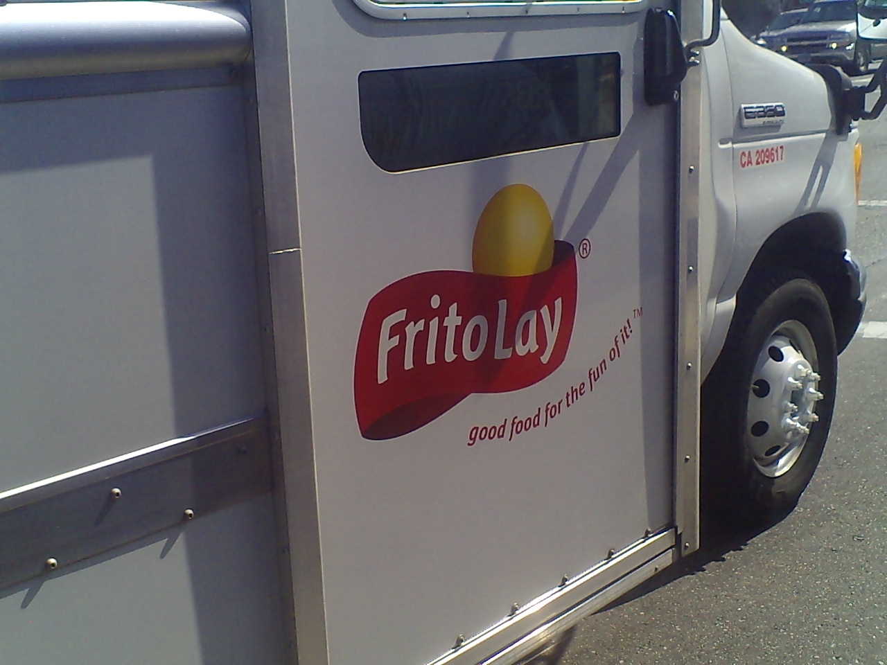 A Frito-Lay delivery truck