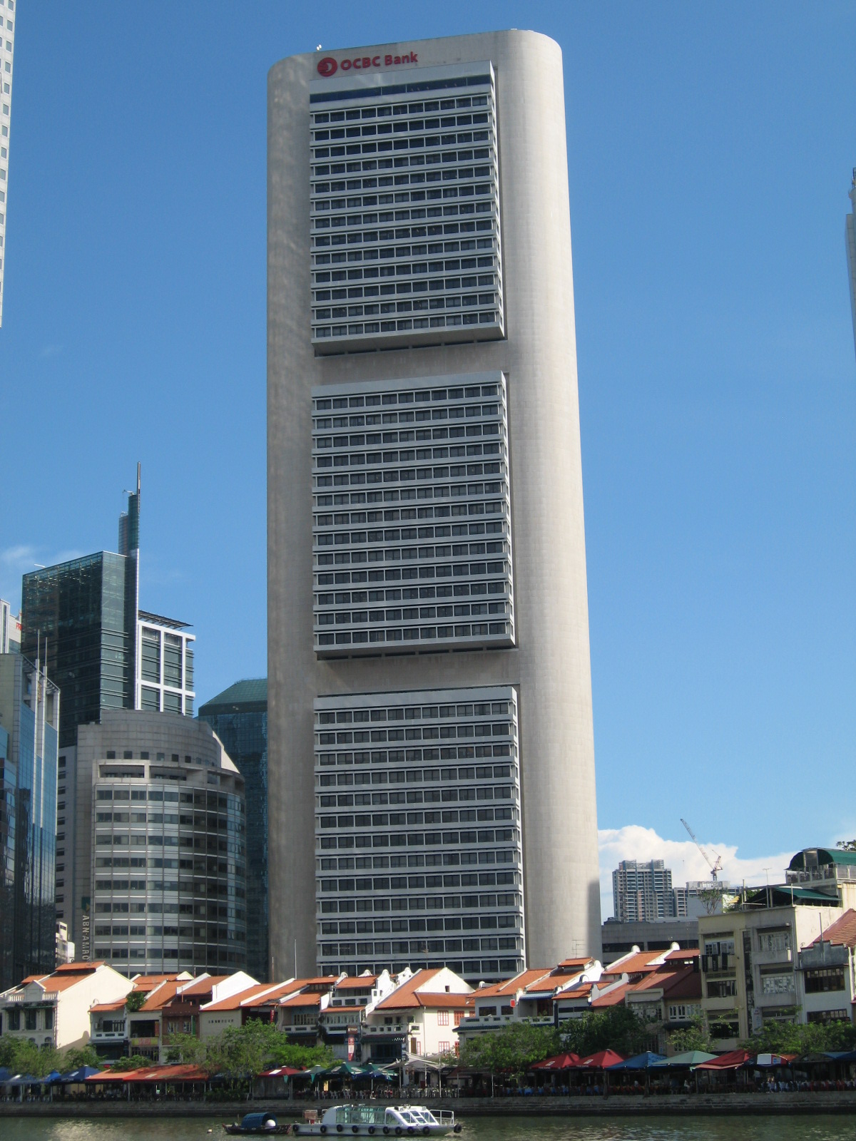 The OCBC Centre tower in Singapore