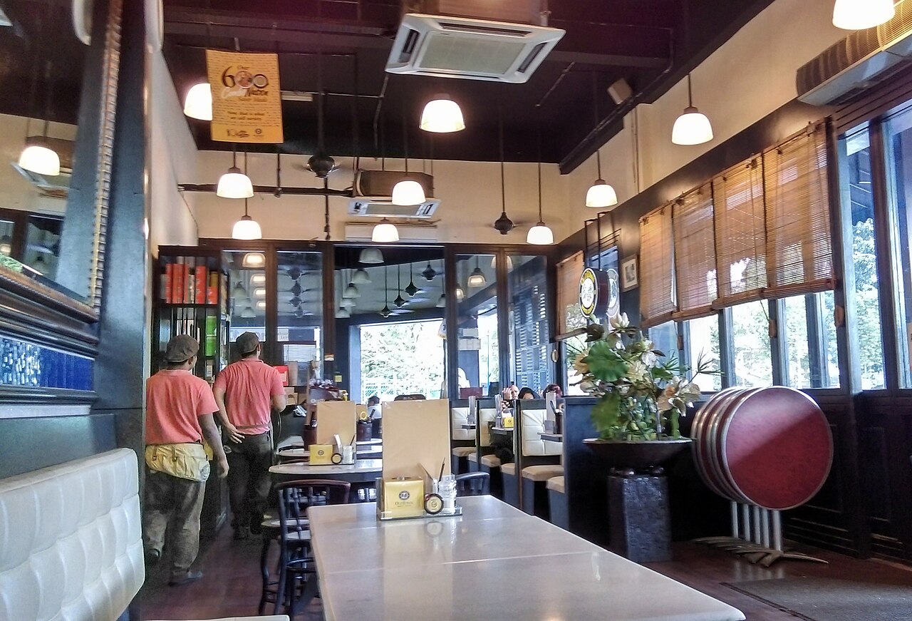 An OldTown White Coffee outlet