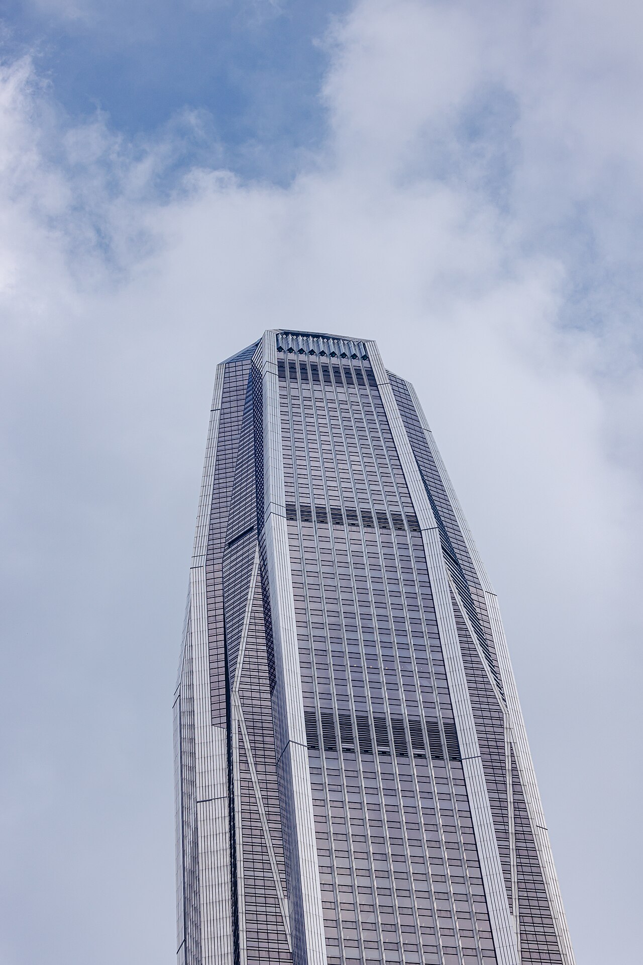The Ping An Finance Center skyscraper in Shenzhen