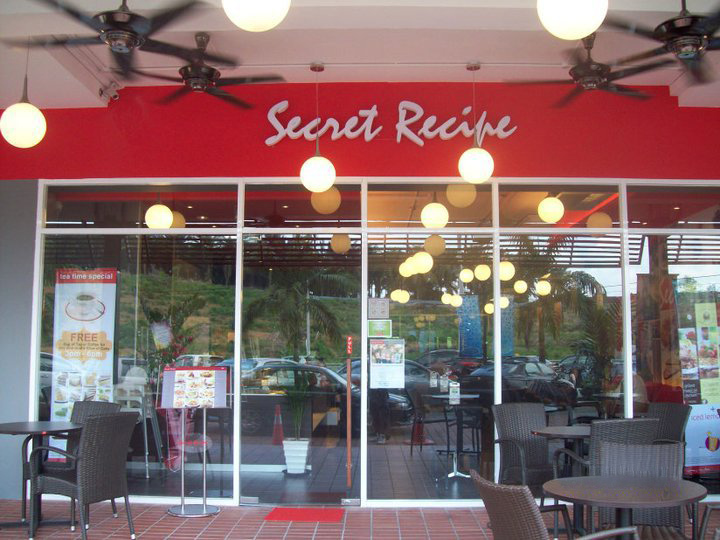 A Secret Recipe cafe in Kulim, Kedah