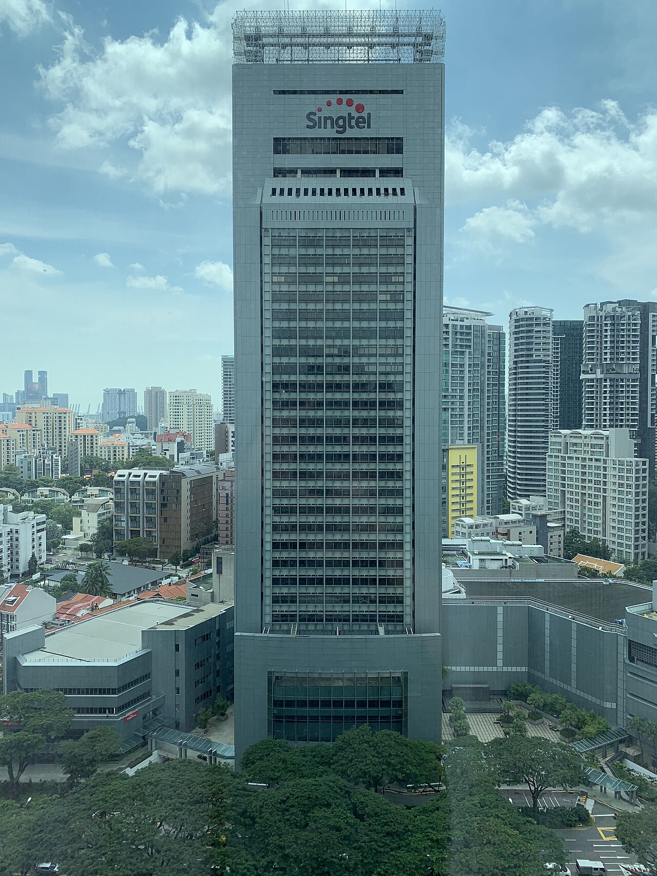 Singtel Comcentre in Singapore