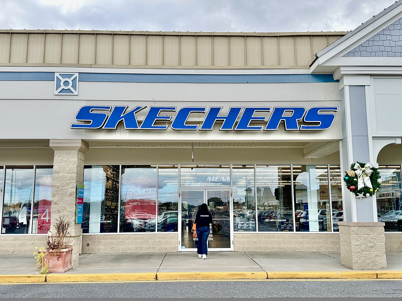 A Skechers shoe store in Rehoboth Beach, Delaware