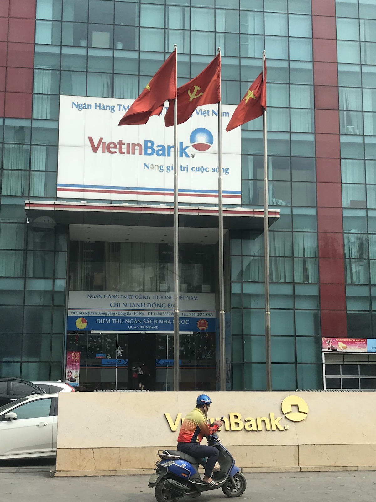 A VietinBank branch in Hanoi