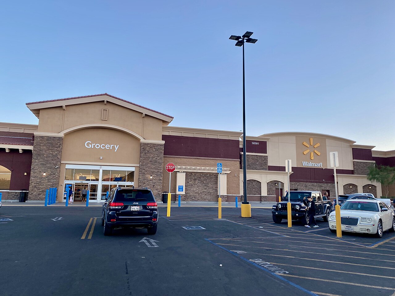 A Walmart Supercenter in Yucca Valley, California